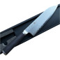 Faca Shikisai Damasco Santoku 180 mm