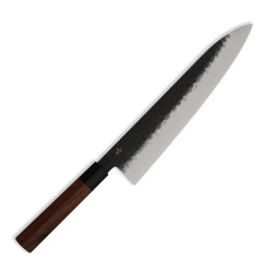 Faca japonesa cozinheiro Hocho Gen Black, Damasco 33 camadas 240 mm