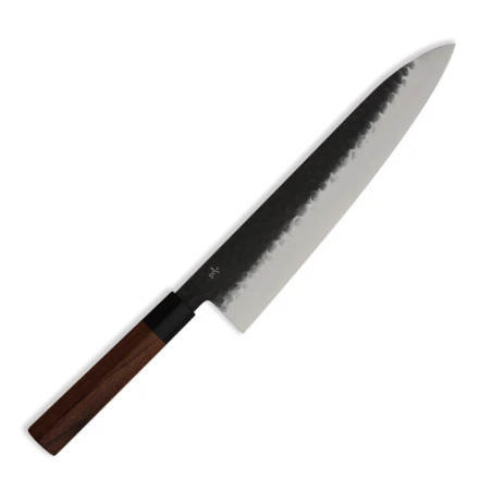 Faca japonesa cozinheiro Hocho Gen Black, Damasco 33 camadas 240 mm