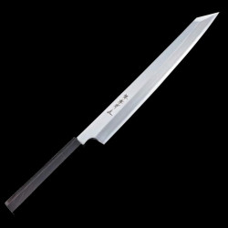 FACA KENGATA YANAGIBA FEITA À MÃO POR YAMATSUKA SAN EM AÇO GINSAN