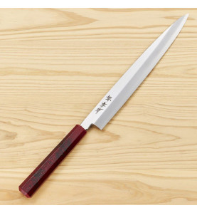 Faca japonesa Sakai Takayuki Nanairo Yanagiba 240 mm