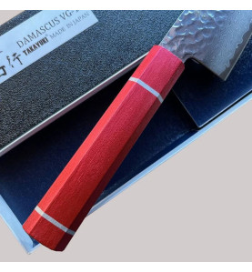 Faca Takayuki Kouseki Damasco Santoku 170 mm