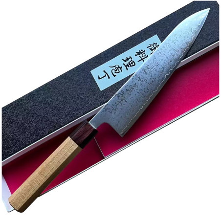 Faca japonesas Hocho Damasco 33 camadas VG 10 cozinheiro, 210 mm