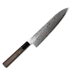 Faca japonesa Takayuki Ginga Damasco 69 camadas gyuto 210 mm