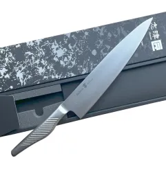 Shikisai Kyo San Mai Gyuto 240 mm, faca japonesa da cozinha