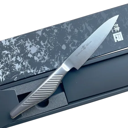 Faca japonesa Shikisai Kyo petty ou utilitária em aço inoxidable
