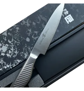 Faca japonesa Shikisai Kyo petty ou utilitária em aço inoxidable