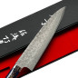 Faca Takeshi Saji VG10 Cross Tsuchime Kurouchi Gyuto 210 mm Faca Takeshi Saji VG10 Cross Tsuchime Kurouchi Gyuto 210 mm