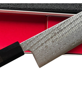 Faca Tsunehisa Ginsan Damasco Nawame Gyuto 240 mm
