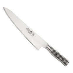 Faca Global G-16, a faca do cozinheiro da marca Global, lâmina: 240 mm