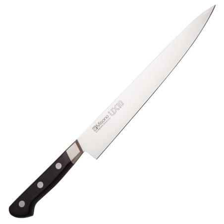 Faca Misono UX10 para Sushiman, Sujihiki ou filetagem, lâmina 240 mm