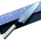 Faca Hocho Santoku Damaco 180 mm